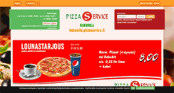Desktop Screenshot of hakunila.pizzaservice.fi