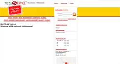 Desktop Screenshot of pahkinarinne.pizzaservice.fi