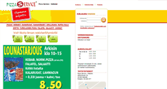 Desktop Screenshot of helsinki.pizzaservice.fi